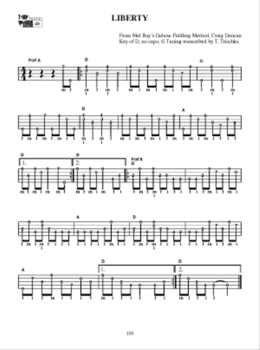 Tony Trischka Master Collection of Fiddle Tunes for Banjo 5-String Banjo scores gallery preview page 2