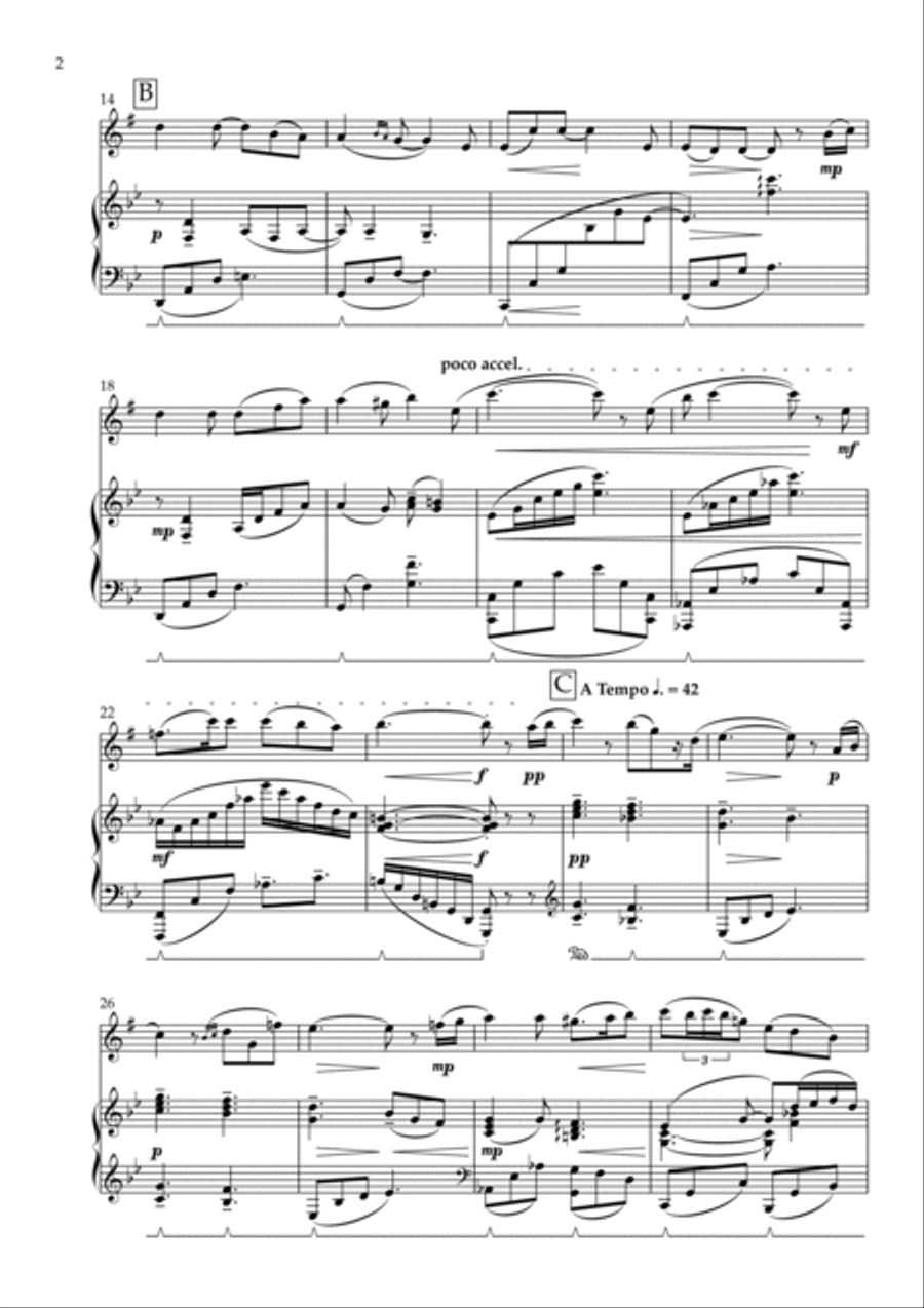 Just Because There Are No Ifs 只因沒有如果 Alto Saxophone scores gallery preview page 3
