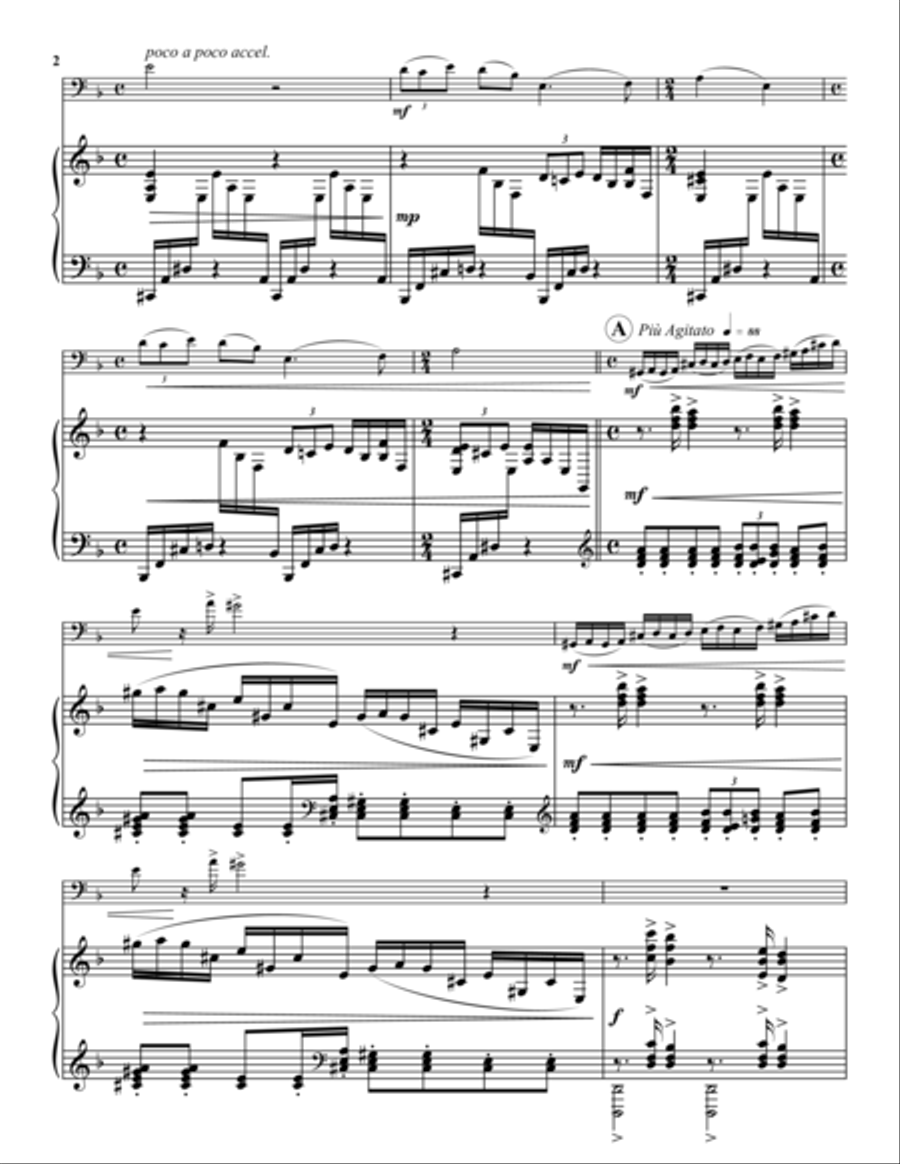 Sonata No. 2 Euphonium scores gallery preview page 4