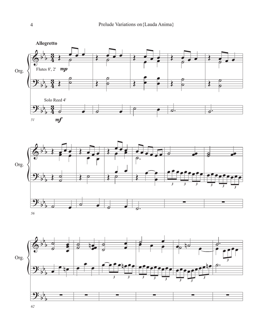 Prelude Variations on 