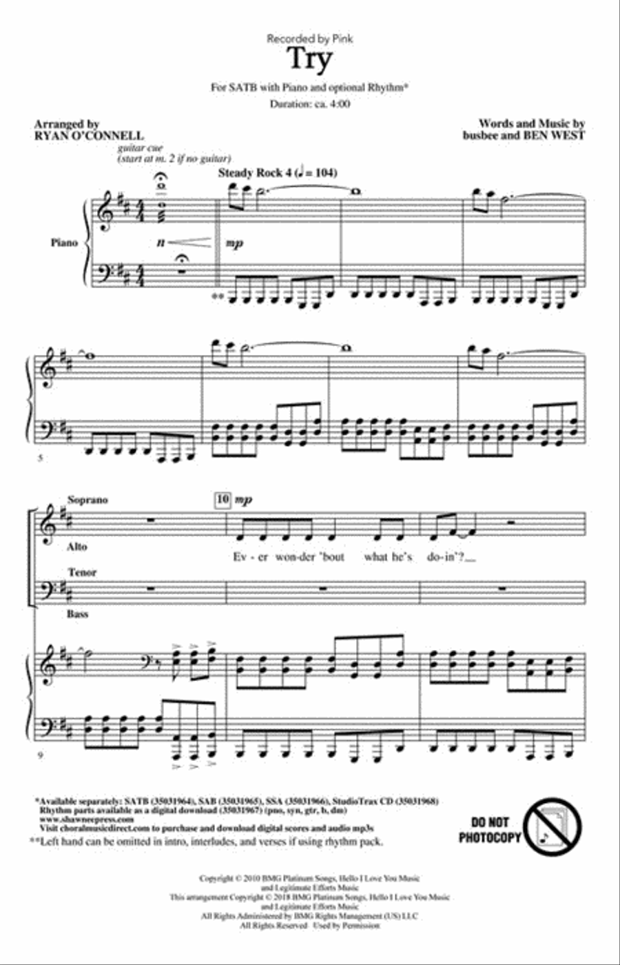 Try Choir scores gallery preview page 2