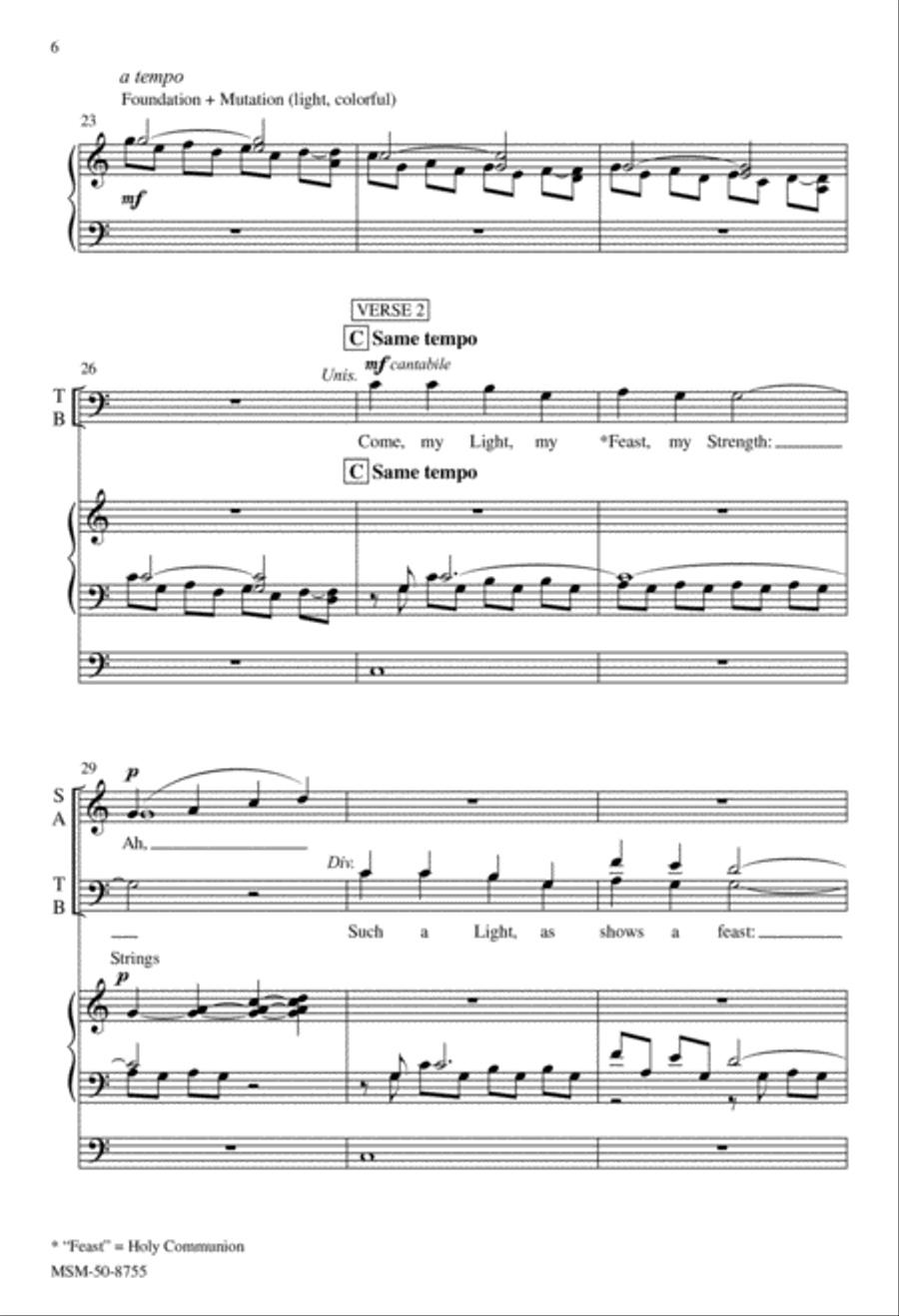 My Faith, My Hope My Faith, My Hope 4-Part scores gallery preview page 6