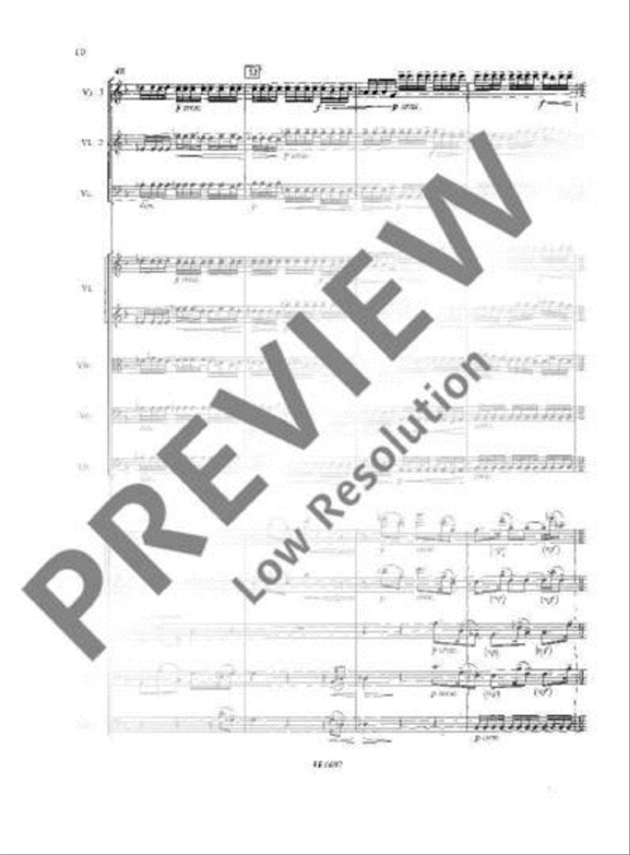 Fantasia Concertante on a Theme of Corelli String Orchestra scores gallery preview page 21