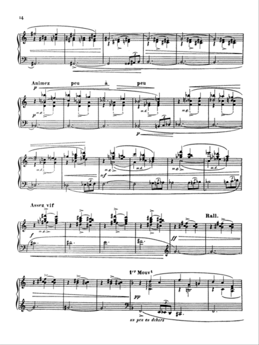 Ravel: Ma Mère l'oye (Mother Goose Suite) Piano Solo scores gallery preview page 3