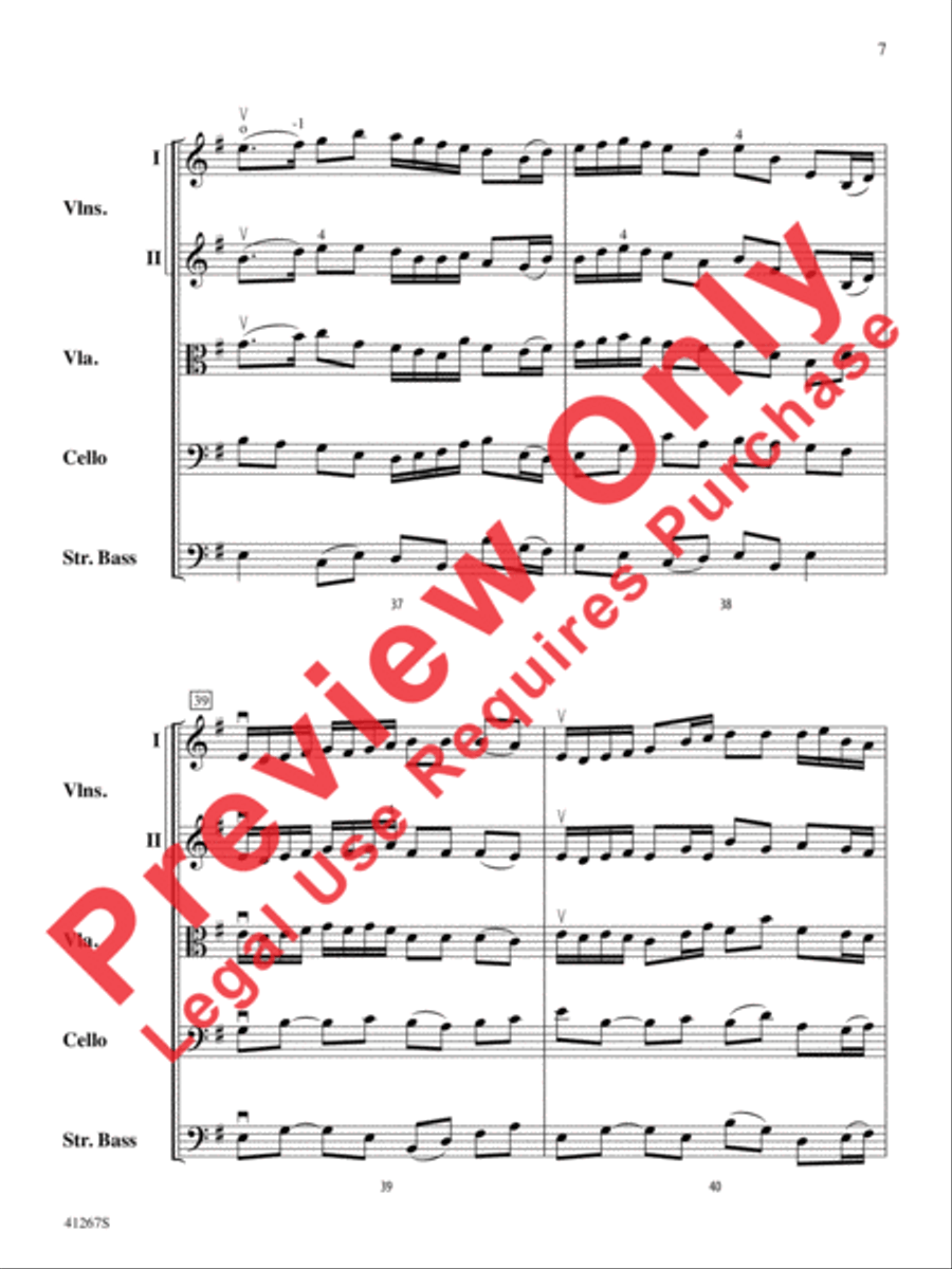 Paean Paean String Orchestra scores gallery preview page 8