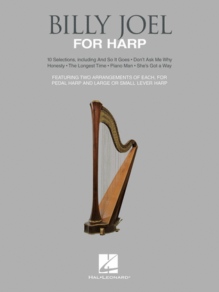 Book cover for Billy Joel for Harp