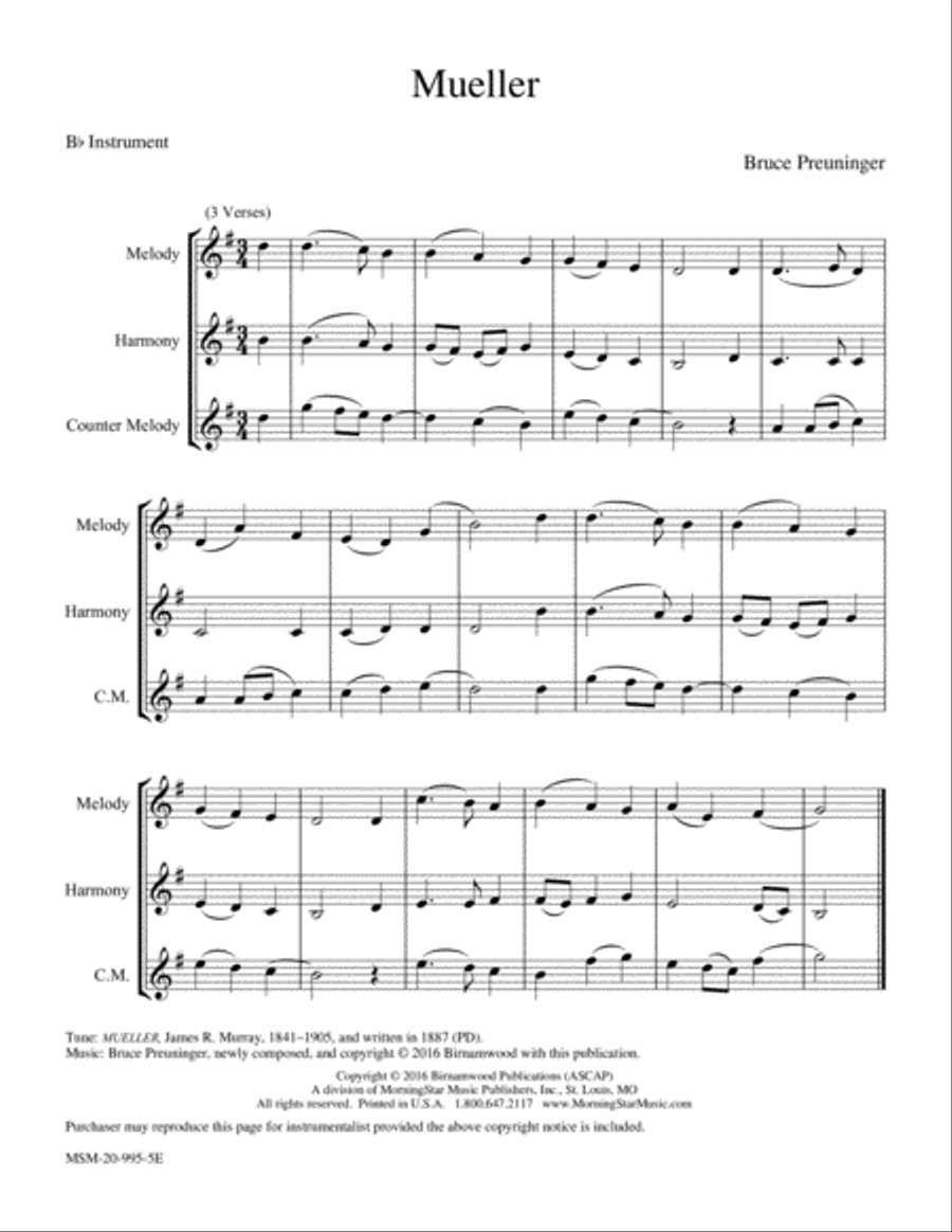 Mueller Piano and Keyboard scores gallery preview page 1