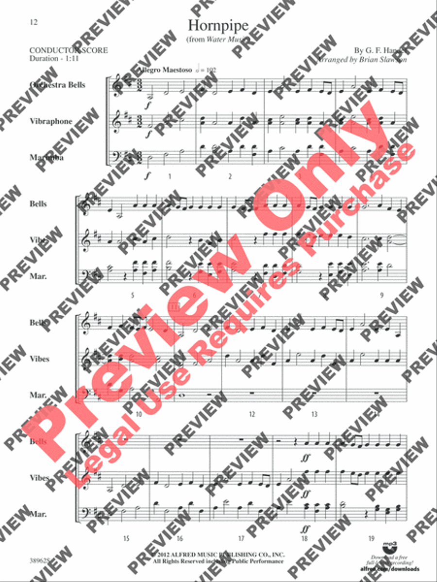 Classic Mallet Trios, Volume 2 Small Ensemble scores gallery preview page 13