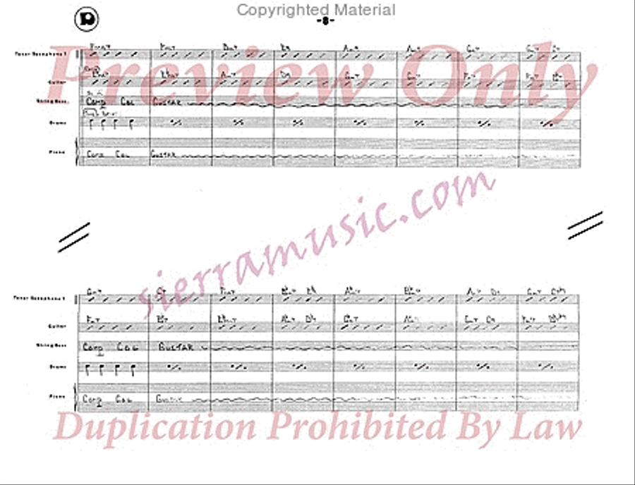 Nerkmobile Jazz Ensemble scores gallery preview page 9