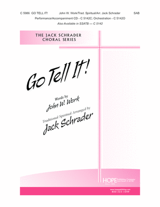 Book cover for Go Tell It!