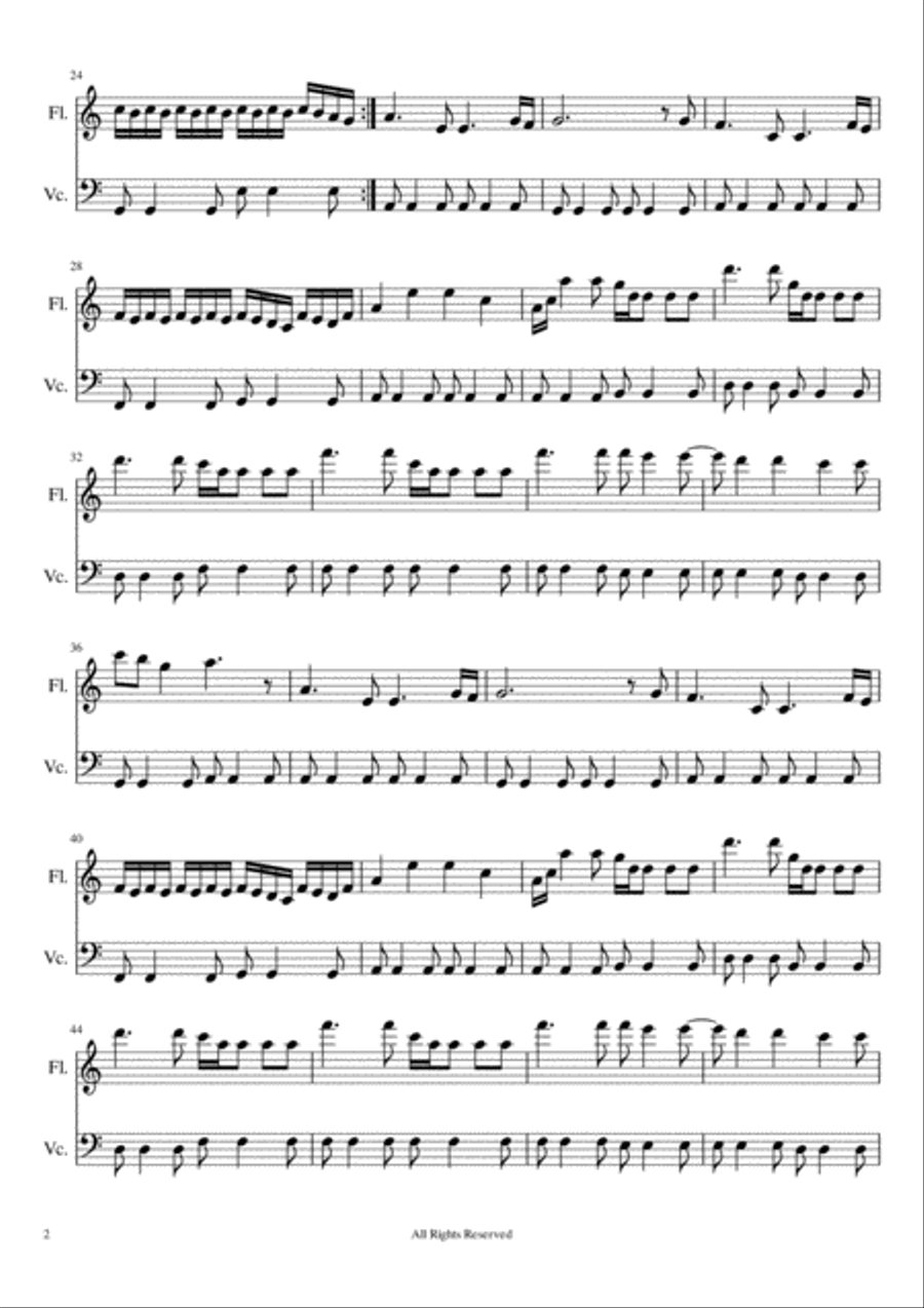 Pristine Planet Pristine Planet Flute scores gallery preview page 2