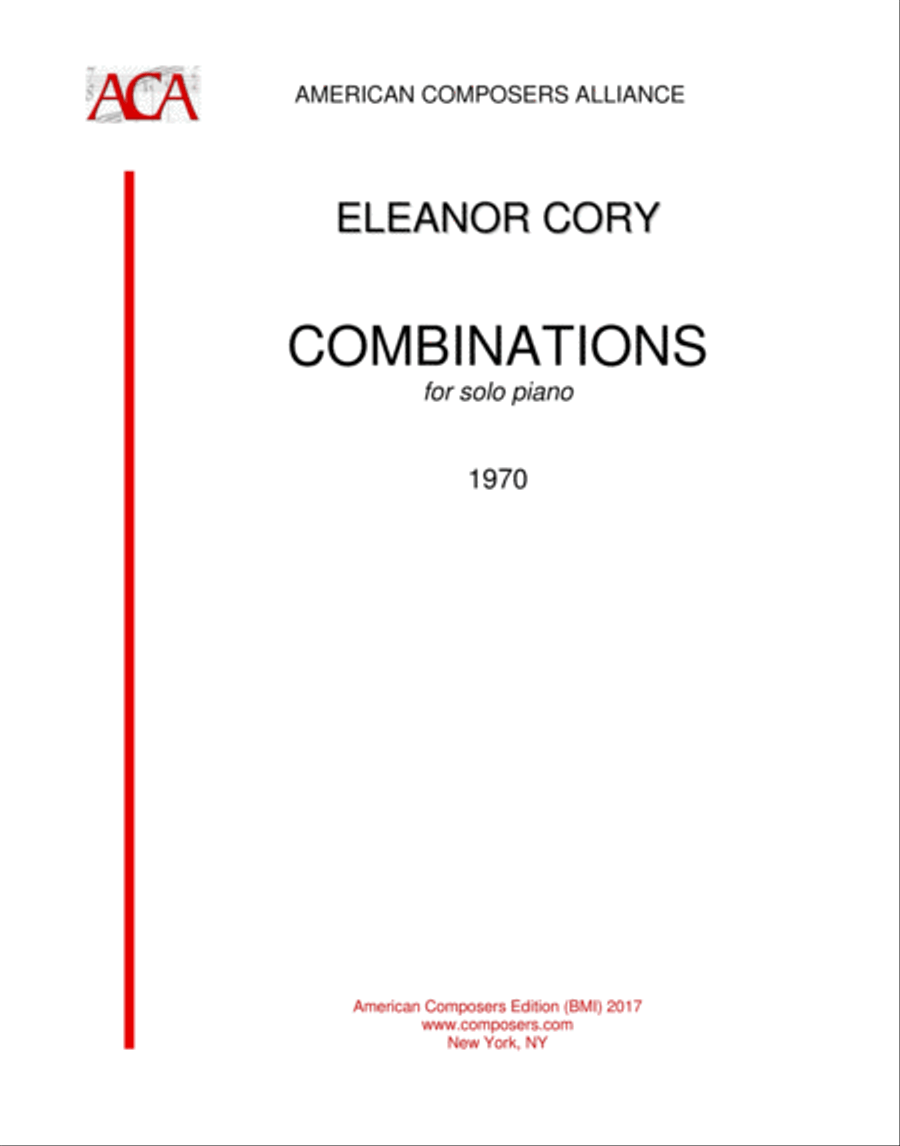 [Cory] Combinations Piano Solo scores gallery preview page 1