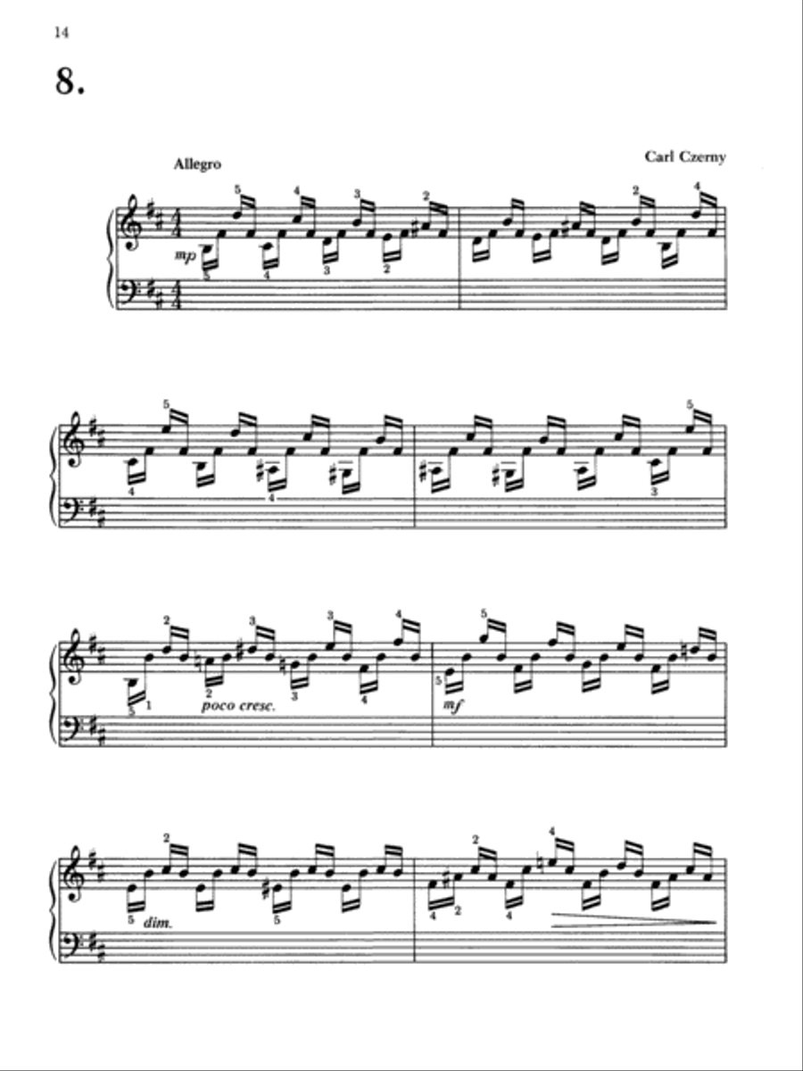 Best Traditional Piano Etudes, Book 2 Piano Method scores gallery preview page 4