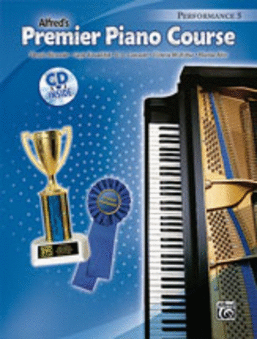Premier Piano Course Performance Level 5 Book/CD