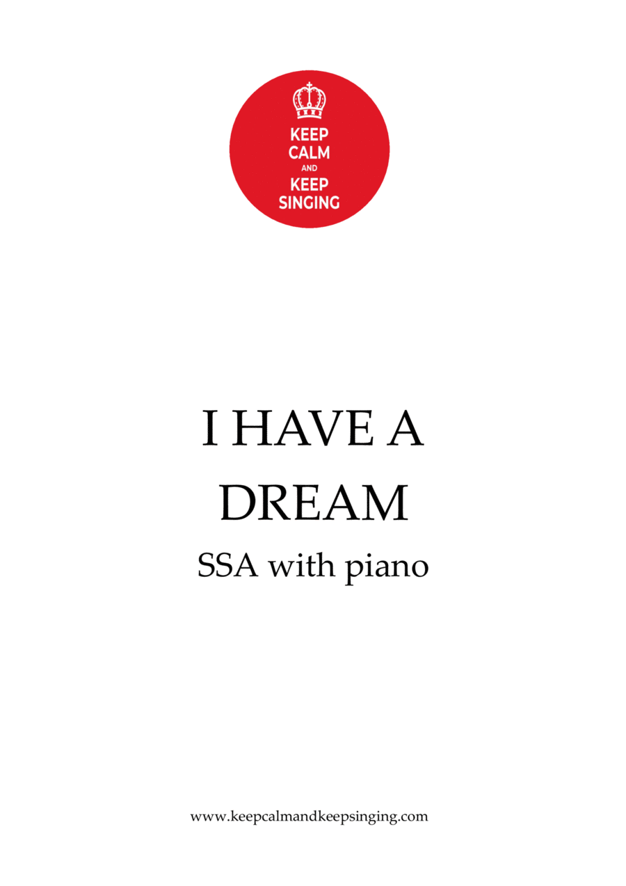 I Have A Dream