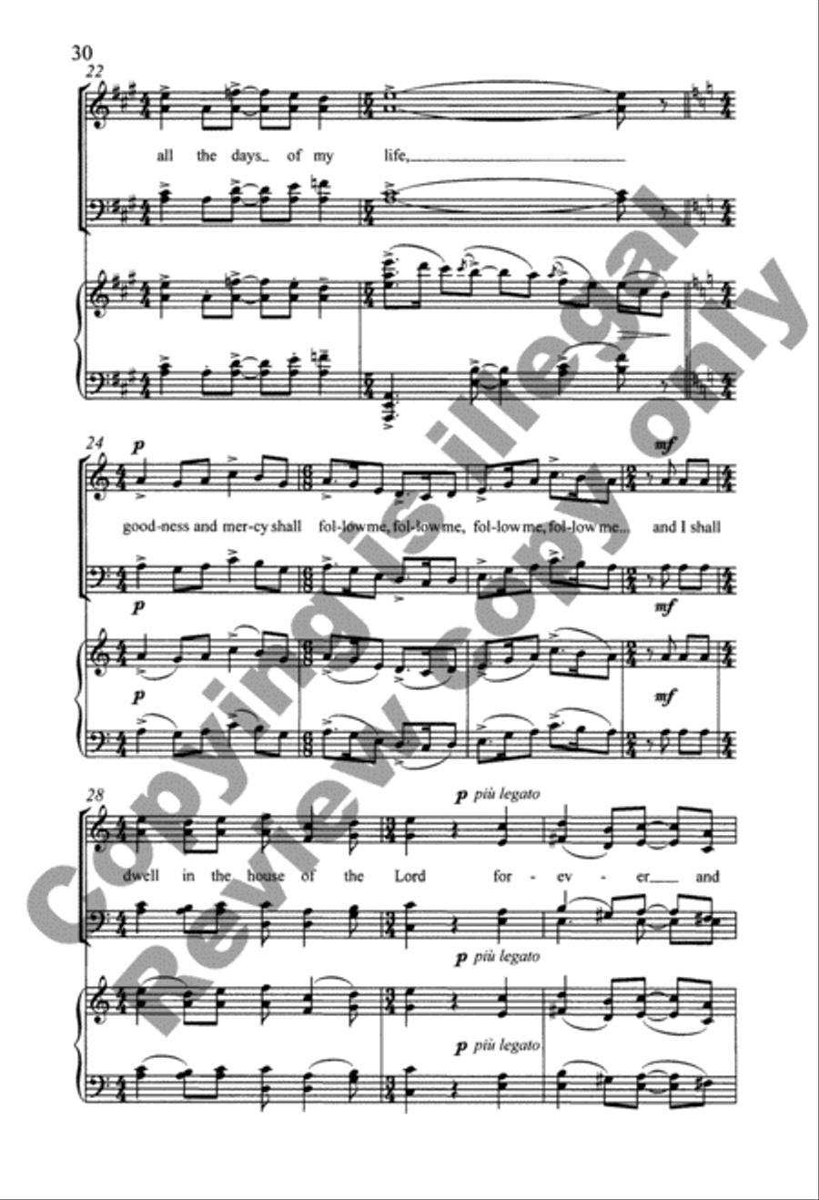 A Song Without Words Organ scores gallery preview page 19