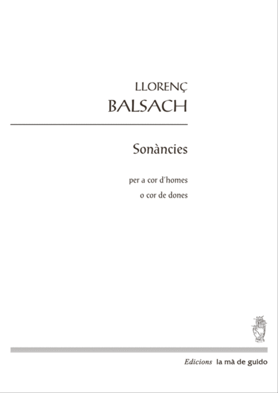 Sonàncies Sonàncies TTBB scores gallery preview page 1