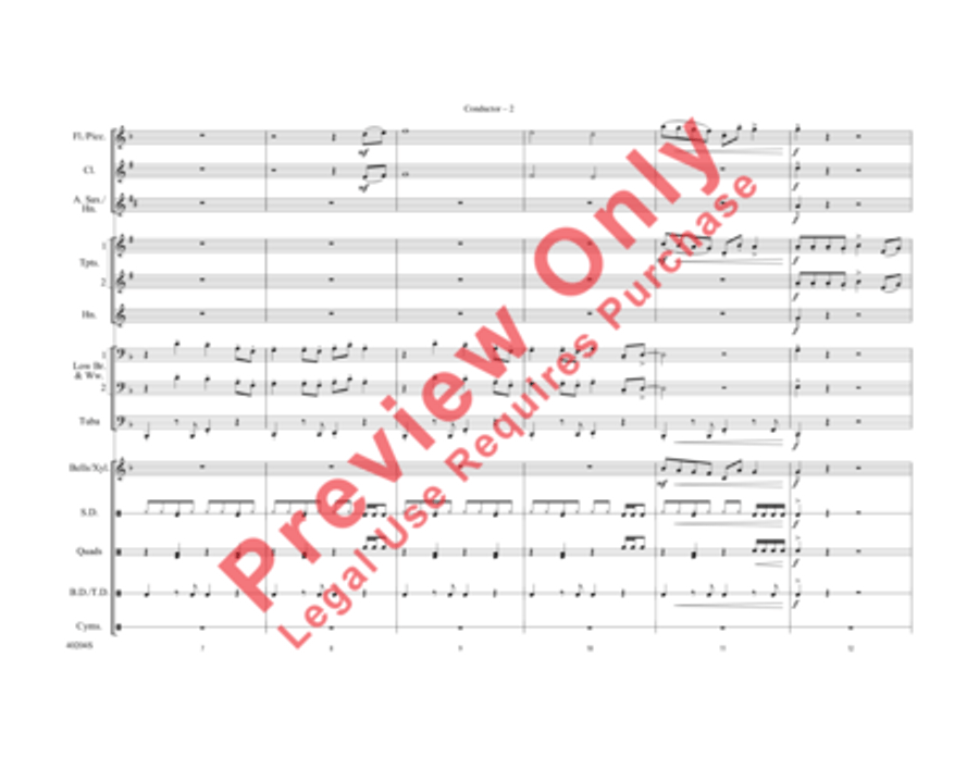Good Time Good Time Marching Band scores gallery preview page 3