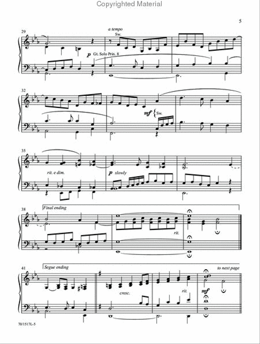 Come to the Altar Come to the Altar Organ Solo scores gallery preview page 4