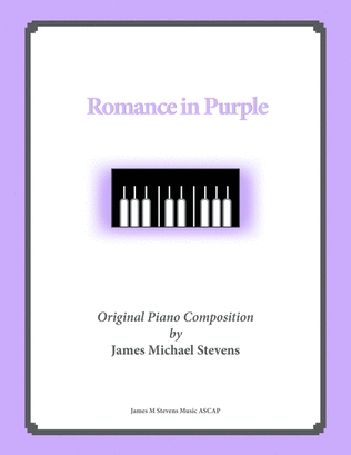 Book cover for Romance in Purple