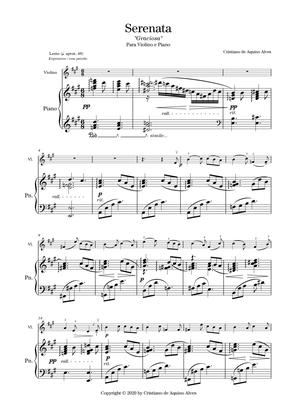 Serenade for Violin and Piano - "Gracious"