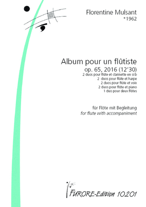 Album pour un flutiste op. 65