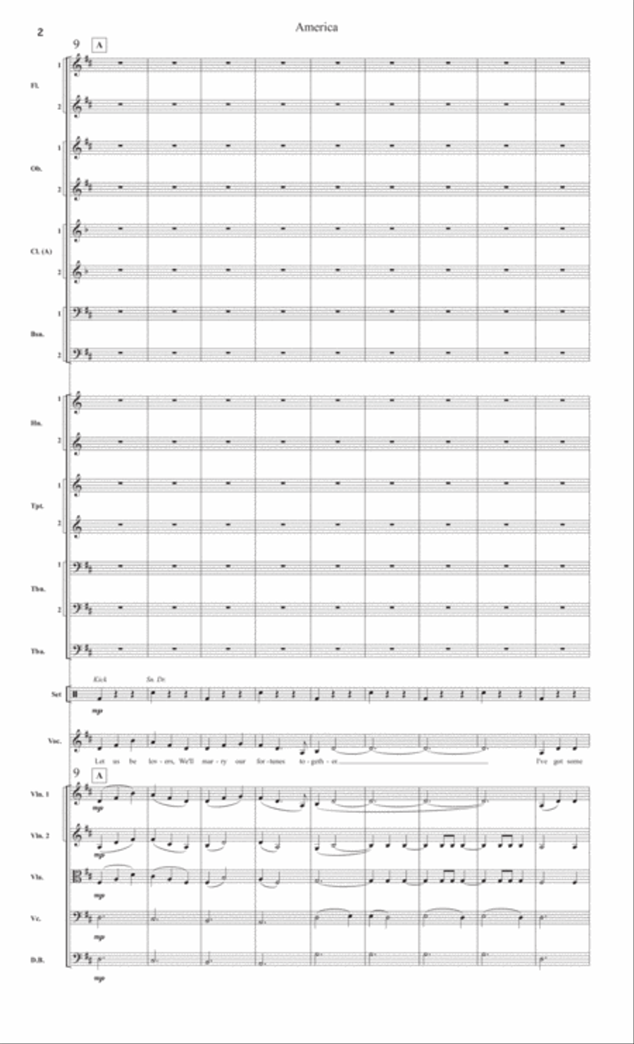 America Large Ensemble scores gallery preview page 4