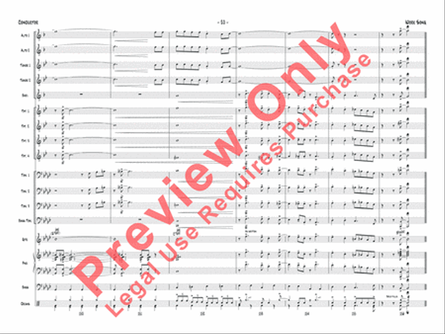 Work Song Jazz Ensemble scores gallery preview page 41