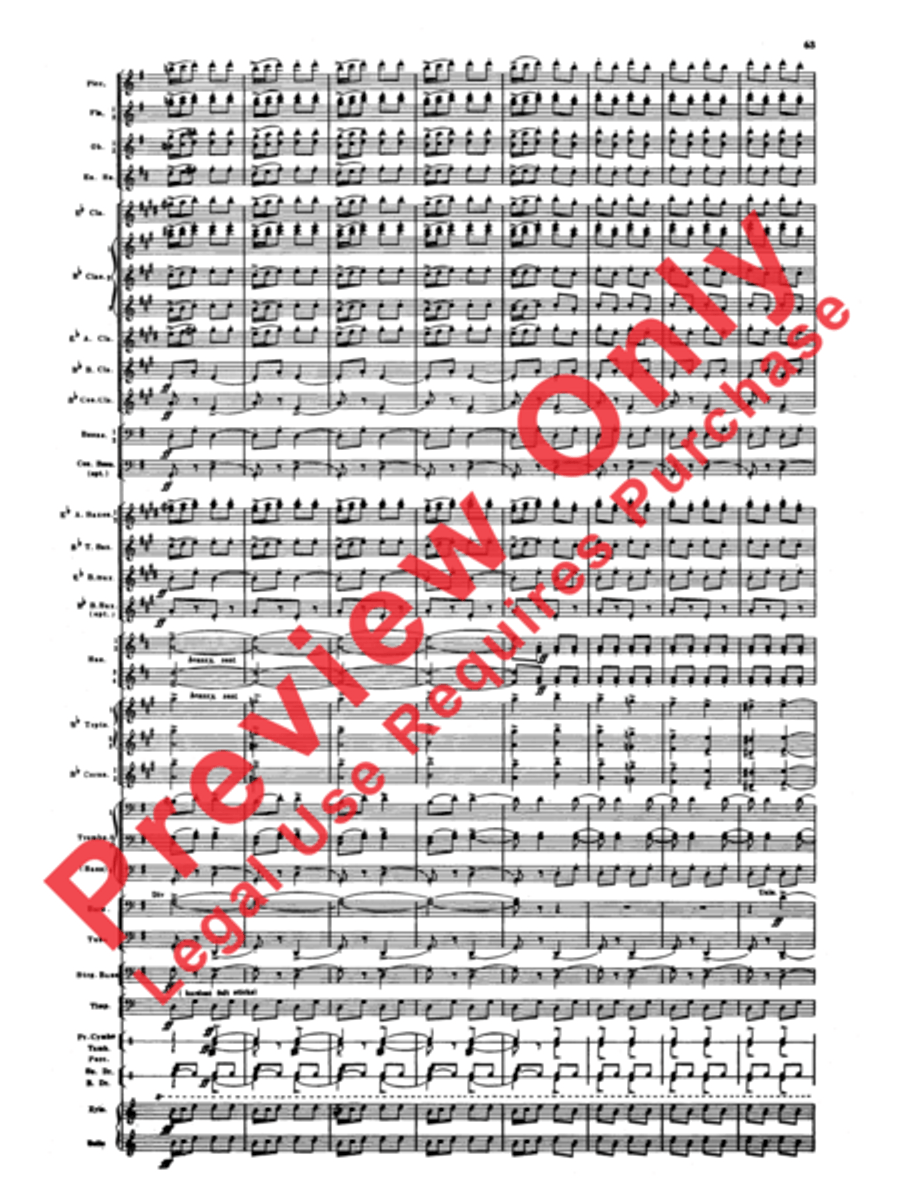 Armenian Dances, Part 1 Armenian Dances, Part 1 Concert Band scores gallery preview page 64