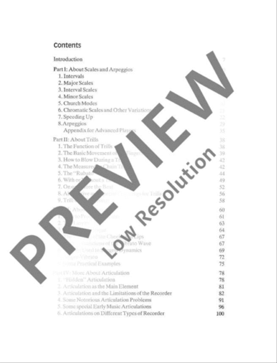 The Modern Recorder Player Alto Recorder scores gallery preview page 4