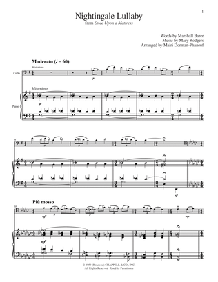 Nightingale Lullaby (from Once Upon A Mattress) (arr. Mairi Dorman-Phaneuf)