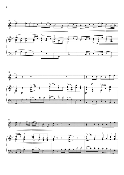 Giovanni Bononcini - Deh pi a me non v_asondete (Piano and Tenor Sax) image number null
