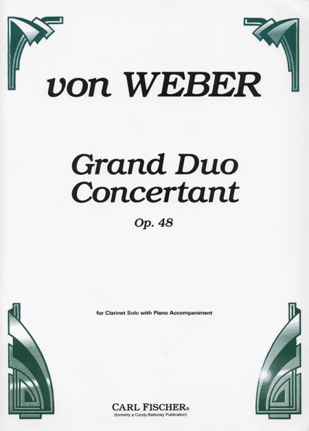 Carl Maria von Weber : Grand Duo Concertant, Op. 48