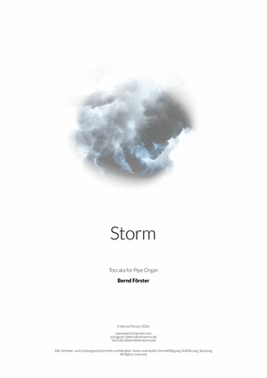 STORM - Toccata for Pipe Organ.