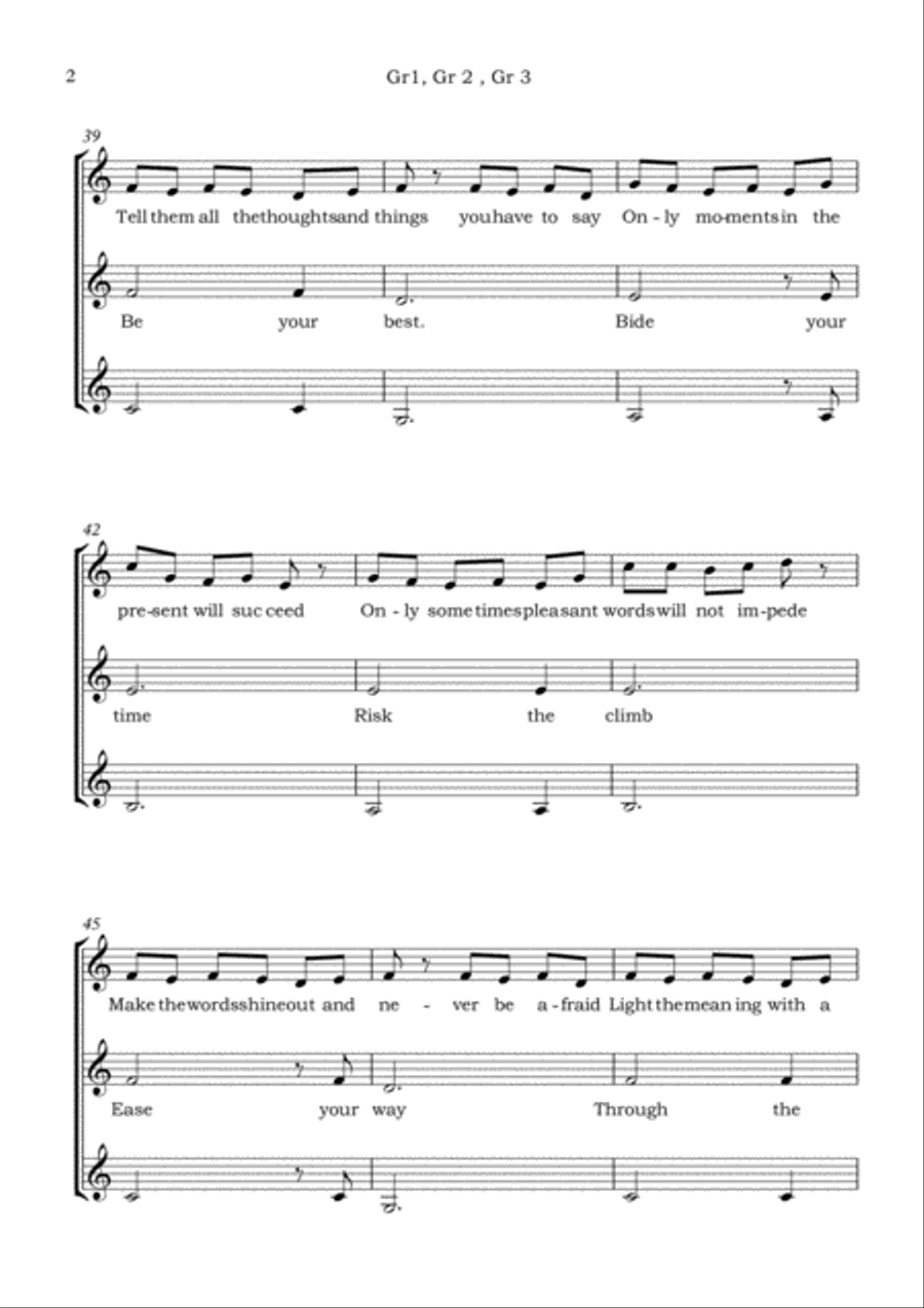 Be Your Best SSA scores gallery preview page 6