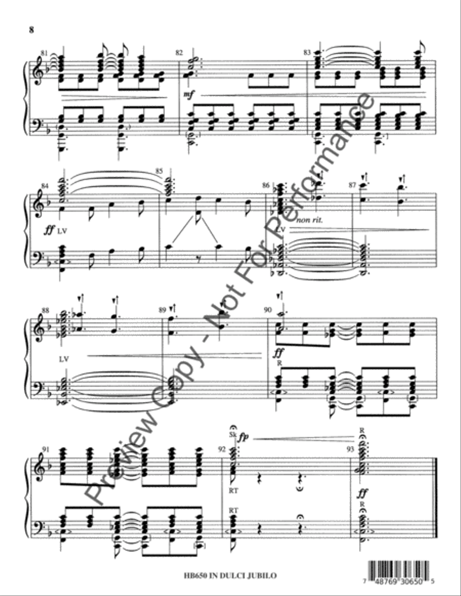 In Dulci Jubilo - Krug 5-Octaves scores gallery preview page 9