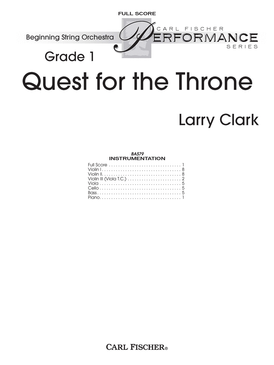 Quest for the Throne