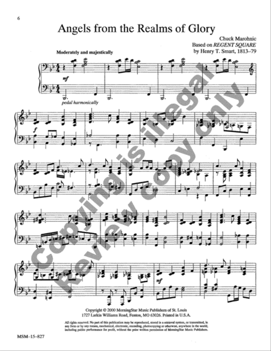 Christmas Jazz: Five Carols for Piano, Set 3 Piano Solo scores gallery preview page 4