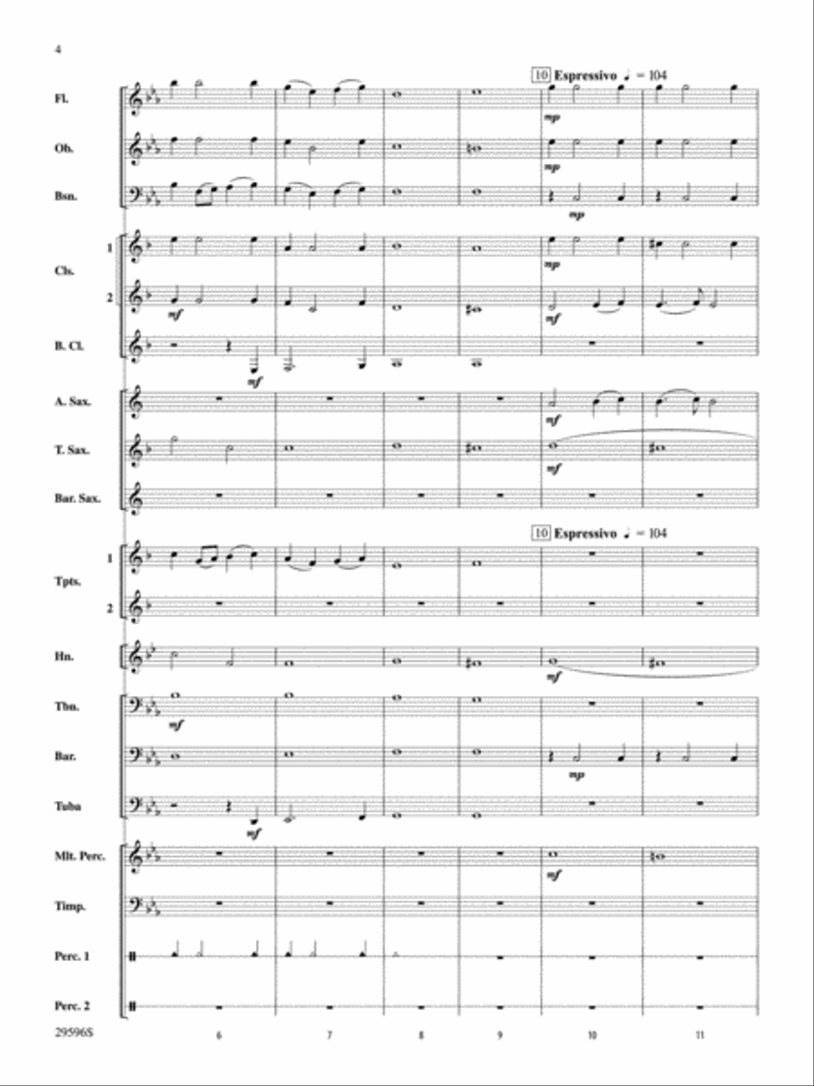 My Funny Valentine Concert Band scores gallery preview page 3