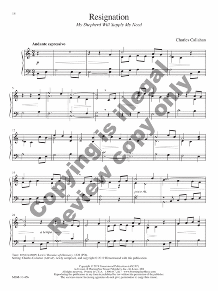 Voluntaries for Manuals: 14 Hymn-based Preludes and Postludes image number null