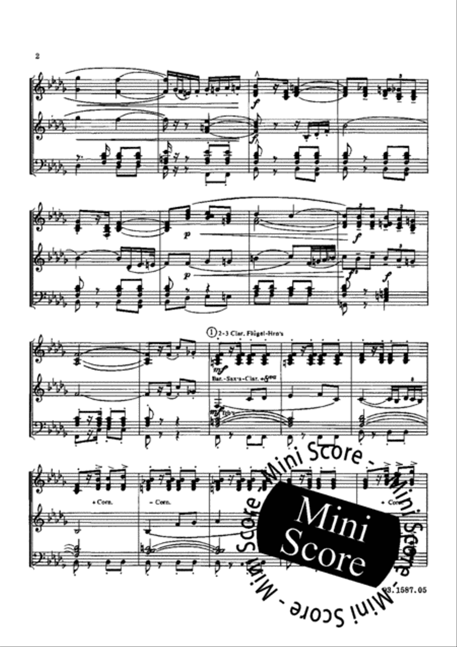 Jealousy Fanfare Band scores gallery preview page 6
