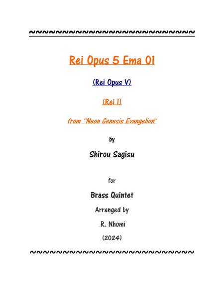 Rei Opus 5 Ema 01 image number null