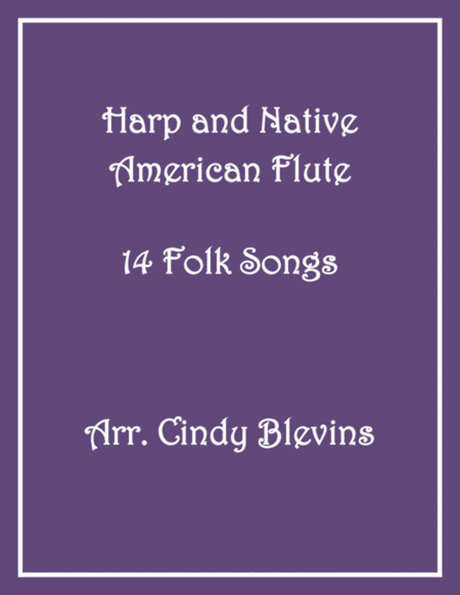 Harp and Native American Flute, 14 Folk Songs image number null