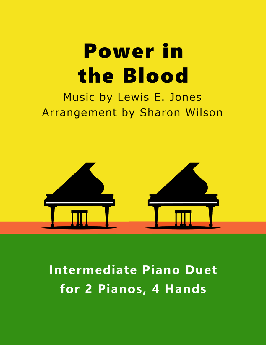 Power in the Blood (2 Pianos, 4 Hands Duet) 2 Pianos, 4-Hands scores gallery preview page 1
