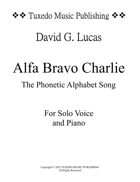 Alfa Bravo Charlie - The Phonetic Alphabet Song image number null