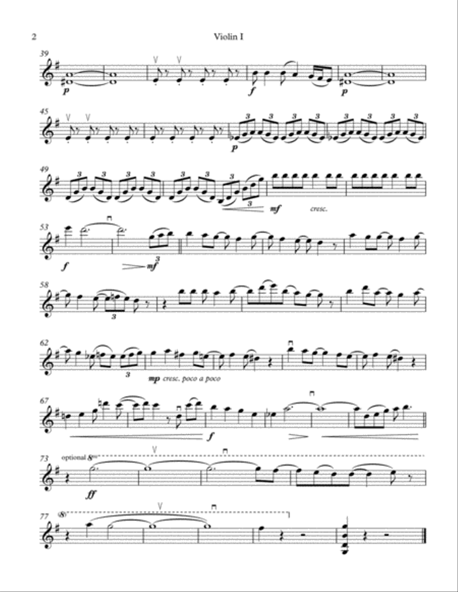 All I Want For Christmas Is You String Quartet scores gallery preview page 2