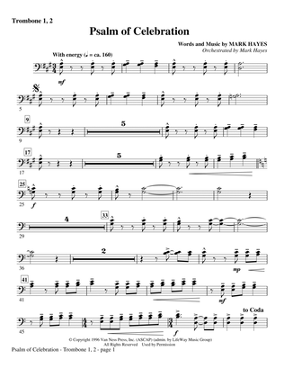 Psalm of Celebration - Trombone 1,2