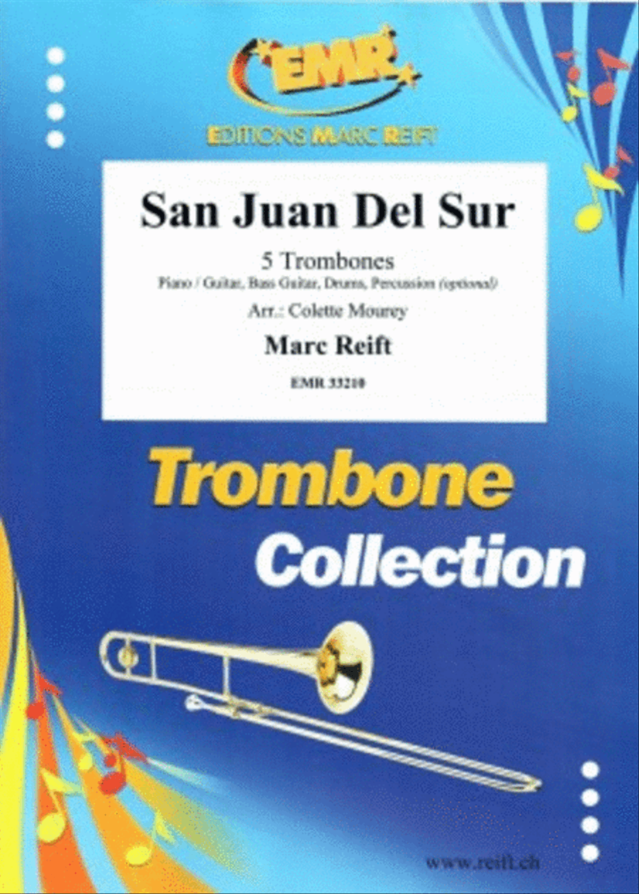 San Juan Del Sur Trombone scores gallery preview page 1