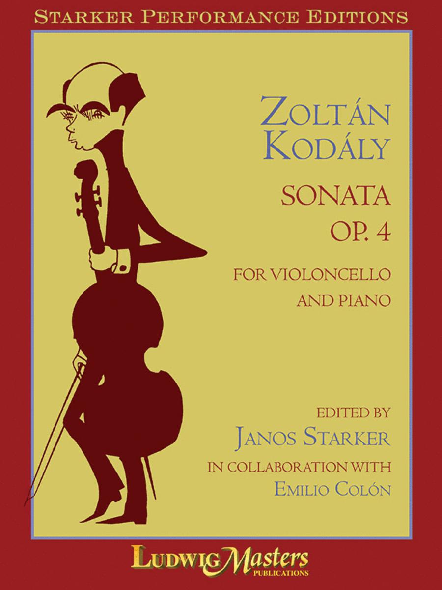 Sonata, Op. 4 Sonata, Op. 4 Piano Accompaniment scores gallery preview page 1