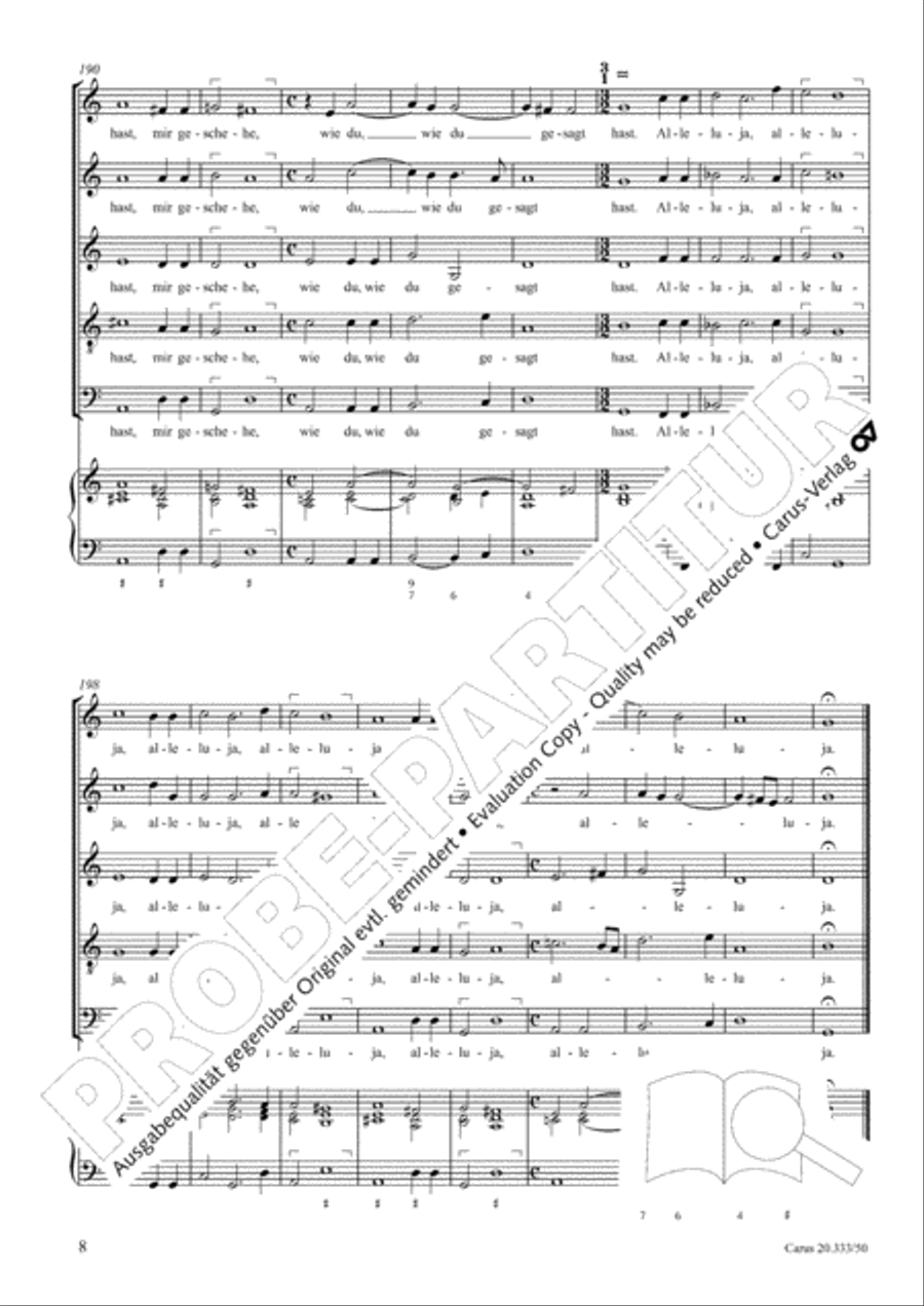 The annunciation SSATB scores gallery preview page 9
